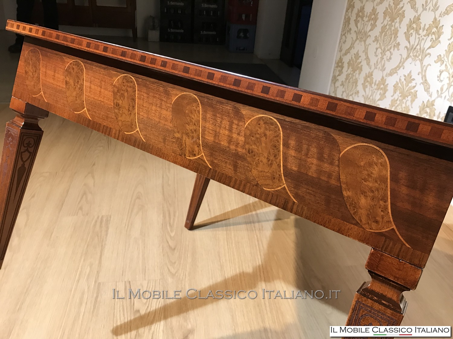 Tavolino salotto legno classico